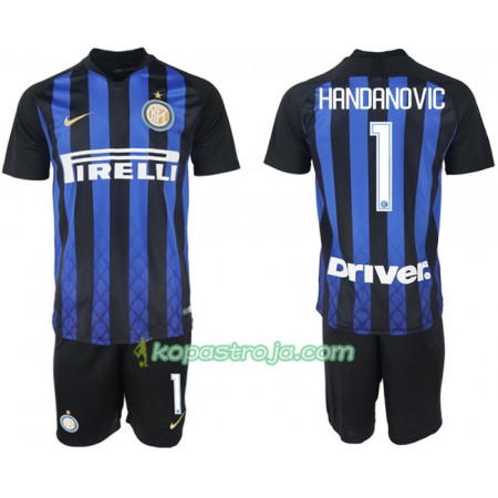 Billiga Fotbollströjor Inter Milan HANDANOVIC 1 Barn Hemma tröja 2018/19 Kortärmad